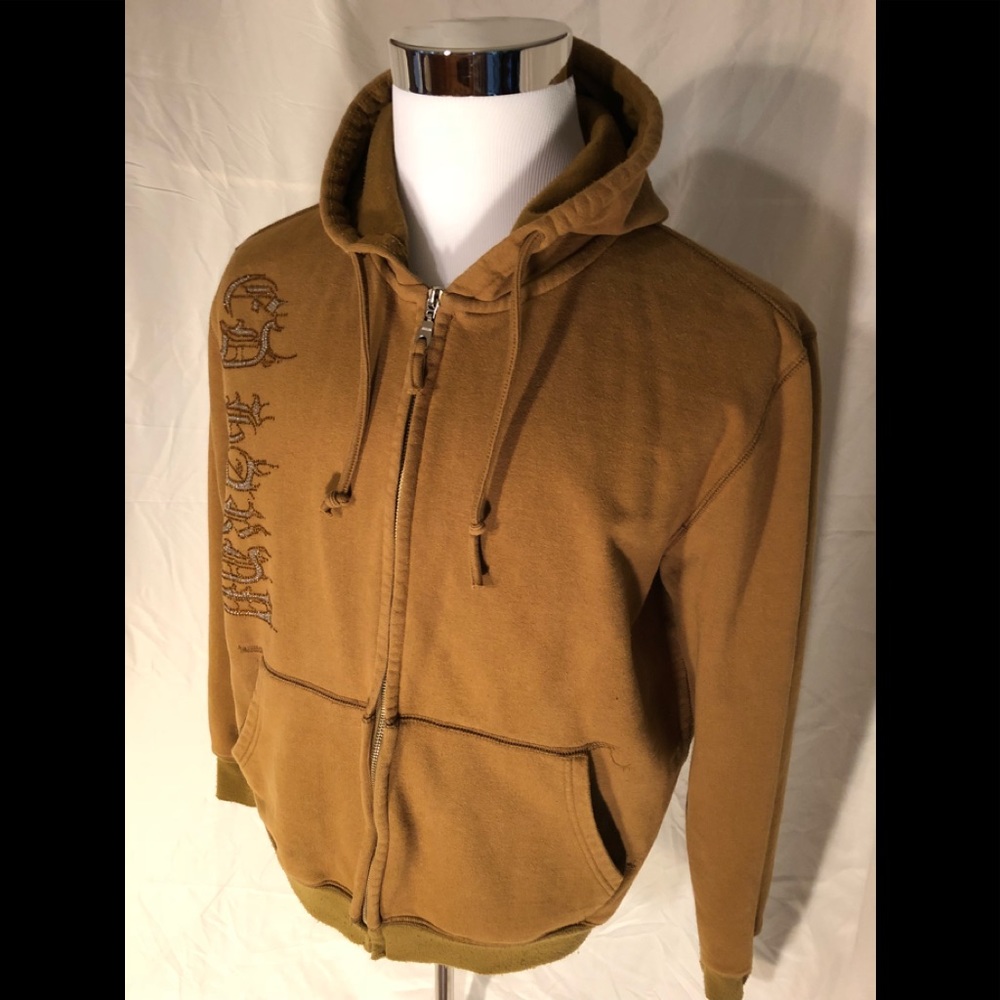Ed Hardy zip up hoodie